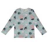 Long-sleeved shirt made of cotton (organic)